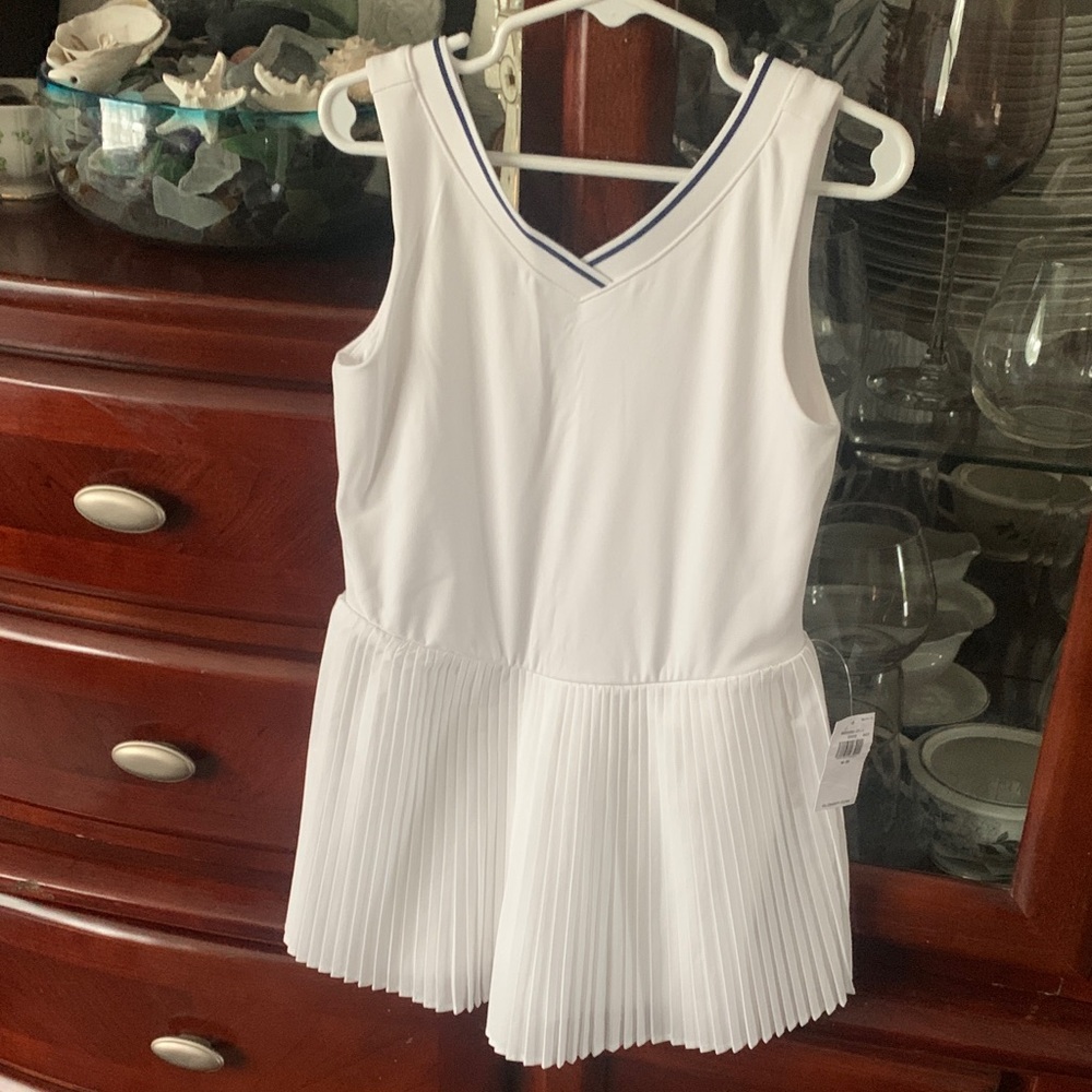 Old Navy White Kids Tennis Dress